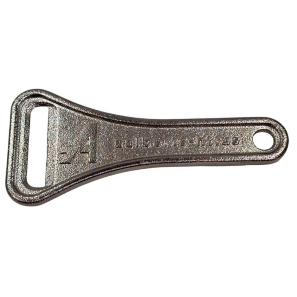 Aalberts Heat Treatment Bottle Opener NIP Braze Metal Promo Tool USA Mancave